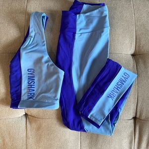Gymshark Contrast Leggings + Bra